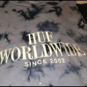 Huf worldwide tie dye tee